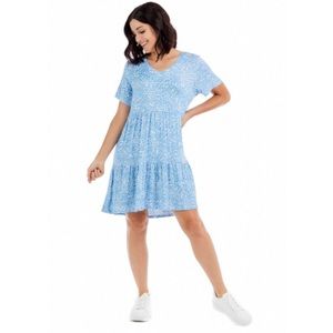 Mud Pie Tiered Knit Dress M